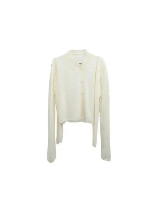 MM6 Maison Margiela layered detail cardigan S52HP0016 S18447 101 - MAISON MARGIELA - BALAAN 2