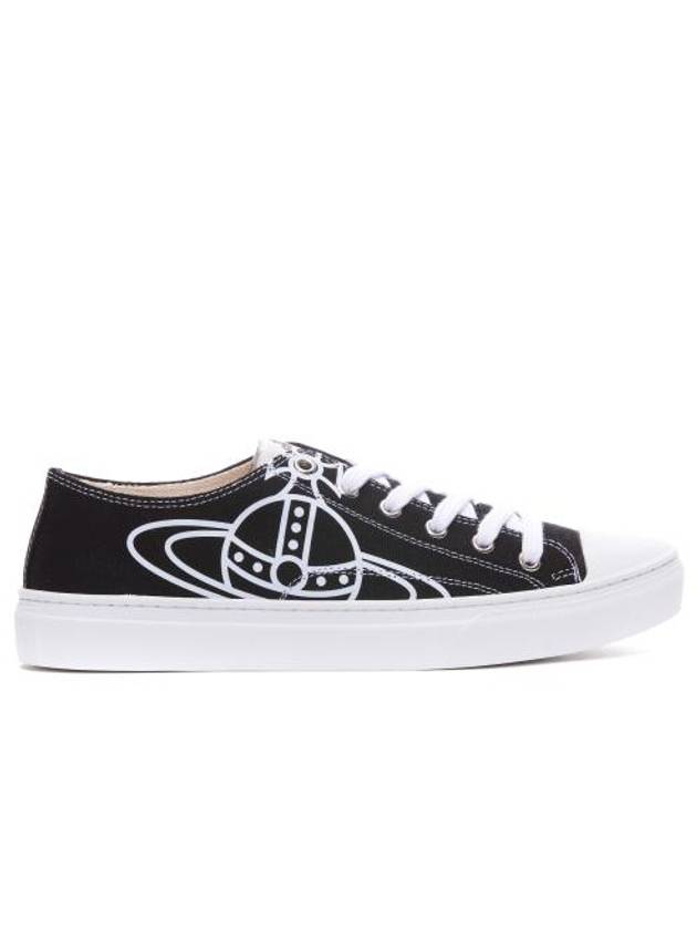 ORB Logo Low Top Sneakers Black - VIVIENNE WESTWOOD - BALAAN 2