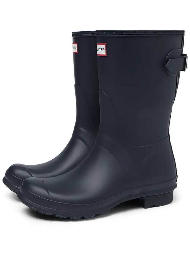 Adjustable Short Rain Boots Navy - HUNTER - BALAAN 6