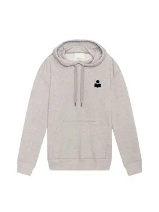 Matte Logo Hoodie Grey Midnight - ISABEL MARANT - BALAAN 2