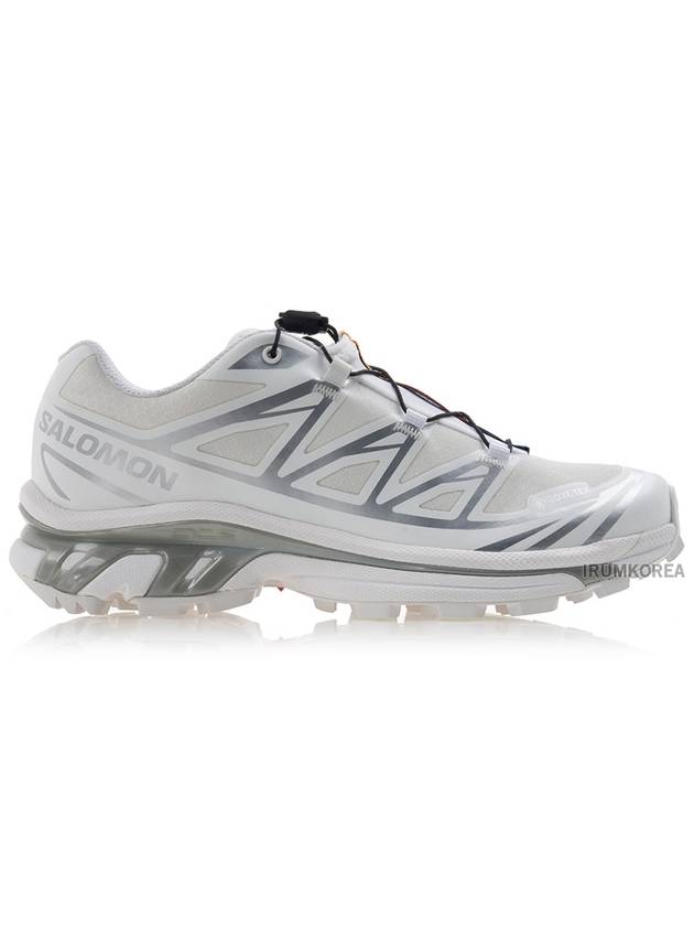 XT 6 Gore Tex Low Top Sneakers White Silver - SALOMON - BALAAN 3