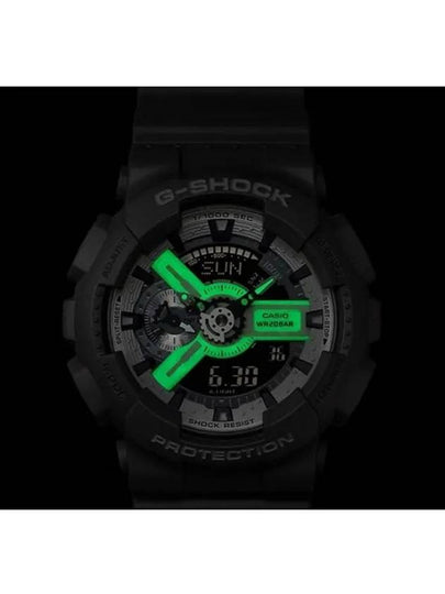 Big Face Digital Men s Urethane Watch GA 110HD 8A - G-SHOCK - BALAAN 2