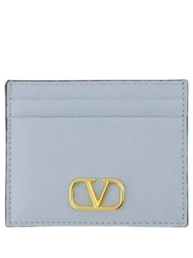 5W0P0V32 SNP ZJ4 5W2P0V32 V logo signature card case - VALENTINO - BALAAN 1