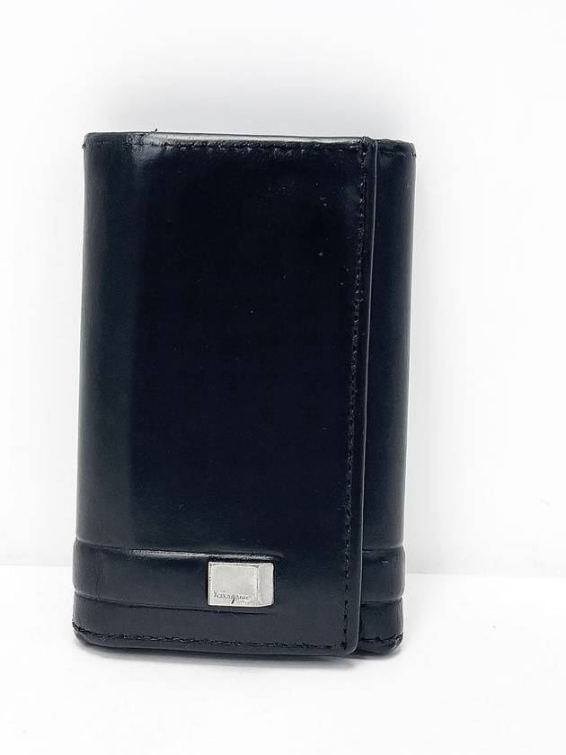 Ferragamo black mini card wallet 2TFEK21615 - SALVATORE FERRAGAMO - BALAAN 1