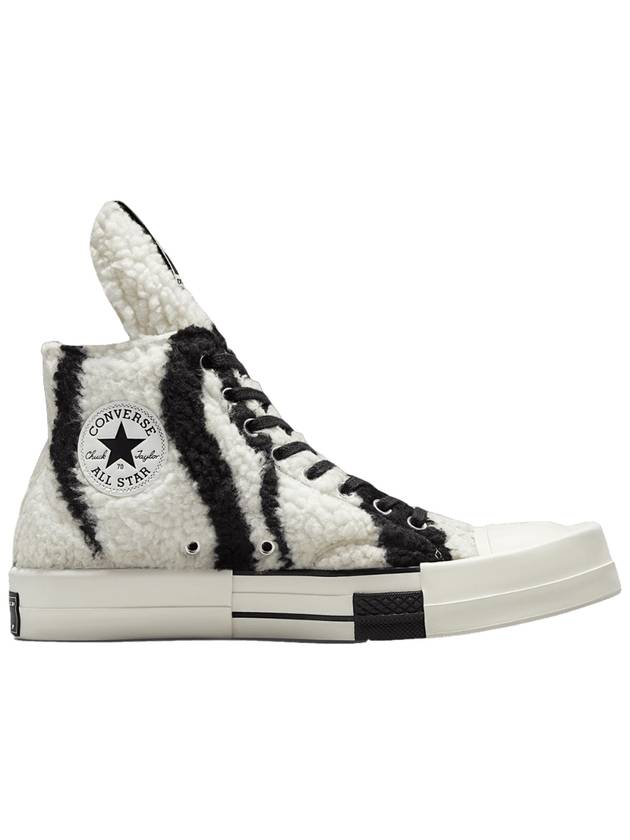 DRKSHDW Turbo DRK High Top Sneakers White - RICK OWENS - BALAAN 1