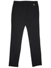 Summer stretch slim fit pants women BLACK - TRIMERE - BALAAN 3