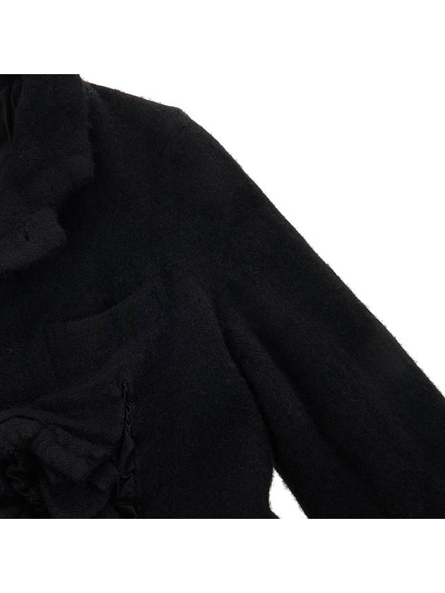 Women's Wool Jacket Black - COMME DES GARCONS - BALAAN 5