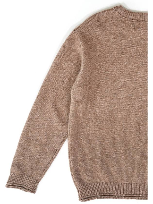 Men's Knit Pullover Beige I1WN01BE - IOEDLE - BALAAN 6