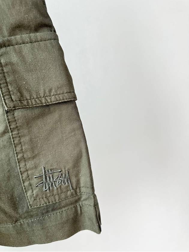 Drew Cargo Beach Shorts Military - STUSSY - BALAAN.