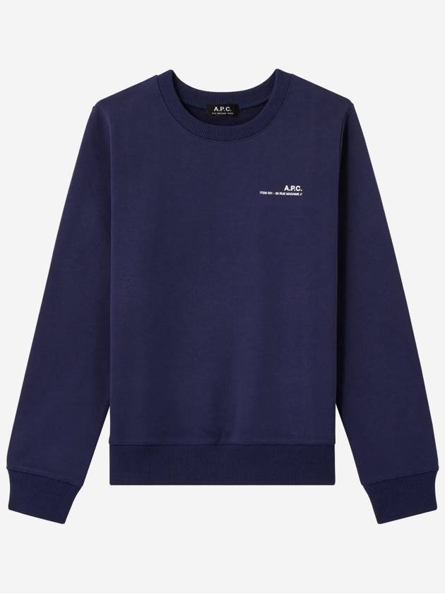 Women's Item F Sweatshirt Navy - A.P.C. - BALAAN 2