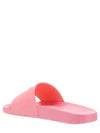 Women's Logo Slide Leather Slippers Pink - JW ANDERSON - BALAAN 4