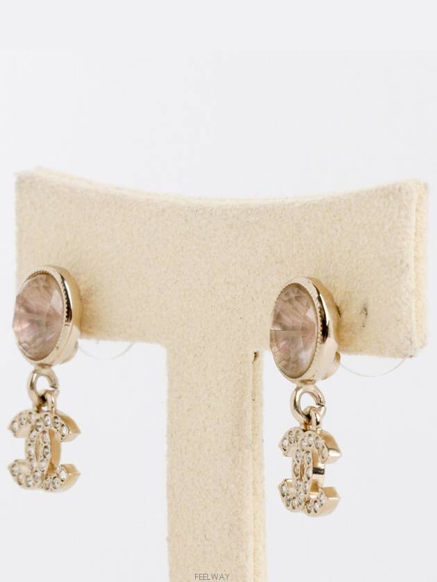 Opal CC drop earrings 73659 - CHANEL - BALAAN 3