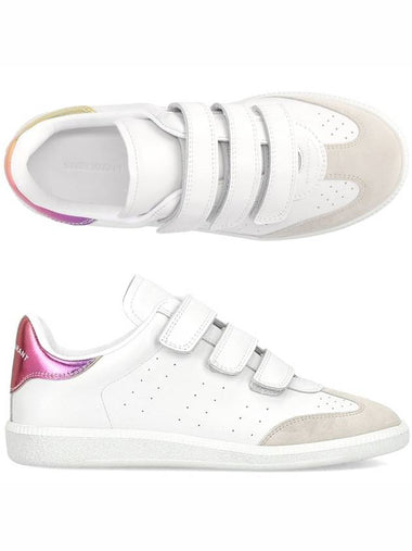 Beth Logo Low Top Sneakers White - ISABEL MARANT - BALAAN 1