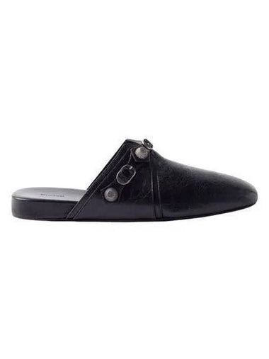 Women s Cozyka Gol Mule Flat Slippers Black 715556 WAD4F - BALENCIAGA - BALAAN 1