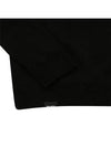 Women s windproof back terrier embroidery point pullover 2222LXKW BLACK - BLACK&WHITE - BALAAN 4