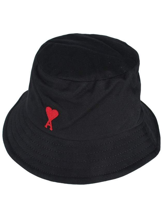 De Coeur Bucket Hat Black - AMI - BALAAN 8