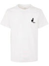 Zafferh Logo Print Short Sleeve T-Shirt White - ISABEL MARANT - BALAAN 2