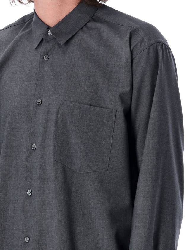 Comme Des Garçons Wool Shirt - COMME DES GARCONS - BALAAN 3