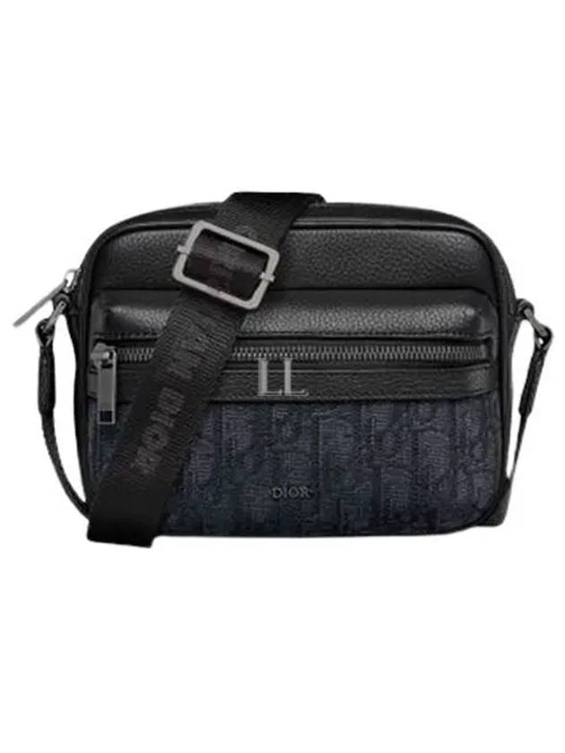 Mini Rider 2.0 Zipped Messenger Bag Black - DIOR - BALAAN 2