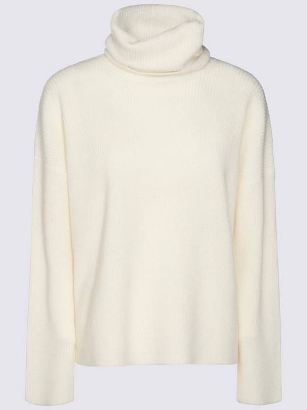 Fabiana Filippi White Wool Knitwear - FABIANA FILIPPI - BALAAN 1