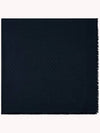 GG Jacquard Silk Wool Muffler Navy - GUCCI - BALAAN 3