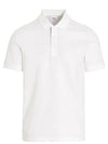 Monogram Motif Polo Shirt White - BURBERRY - BALAAN 6