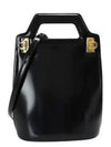 Wanda North South Tote Bag Black - SALVATORE FERRAGAMO - BALAAN 2