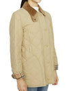 Diamond Quilted Thermoregulated Barn Jacket Honey - BURBERRY - BALAAN 5