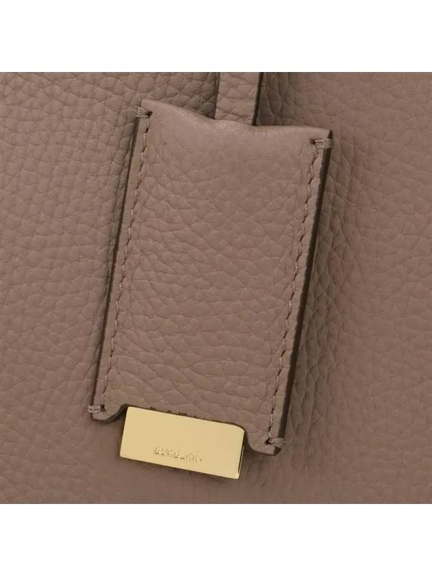 Mini Frances Tote Bag Light Saddle Brown - BURBERRY - BALAAN 7