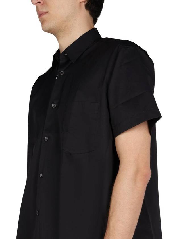 long sleeve shirt FI B030 1 BLACK - COMME DES GARCONS - BALAAN 4