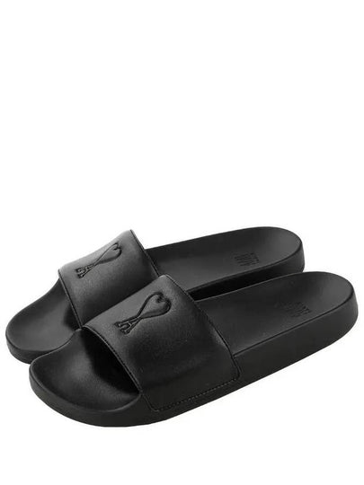 Paris Ami de Coeur slip on slides - AMI - BALAAN 2