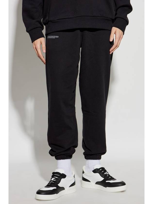 Pangaia Sweatpants With Logo, Unisex, Black - PANGAIA - BALAAN 5