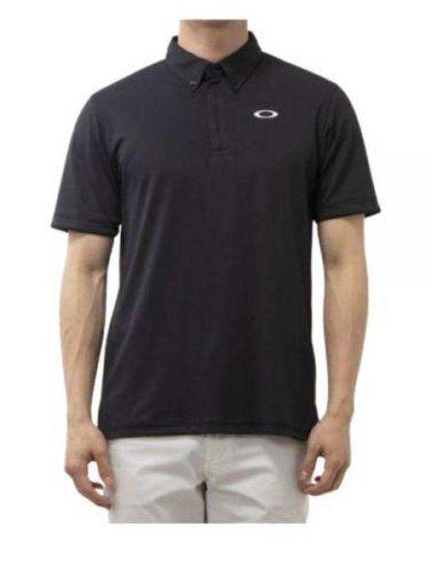 short sleeve t shirt FOA406315 BLACKOUT Black - OAKLEY - BALAAN 1