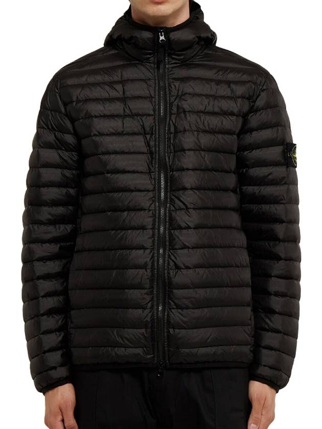 Loom Woven Chambers R-Nylon Down-TC Packable Jacket Black - STONE ISLAND - BALAAN 6