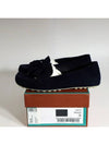 Dot Sole Suede Loafers Navy - LORO PIANA - BALAAN 3