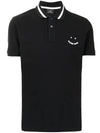 Smile Logo Short Sleeve PK Shirt Black - PAUL SMITH - BALAAN.