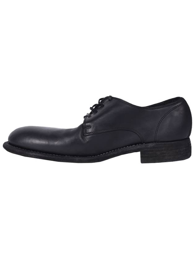 992X Horse Full Grain Leather Derby Black - GUIDI - BALAAN 2