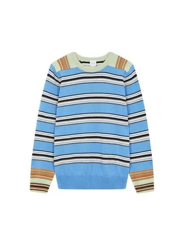 Mix stripe cotton knit blue 270569 - PAUL SMITH - BALAAN 1