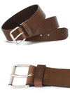 Serge VA Golf Leather Belt Brown - HUGO BOSS - BALAAN.