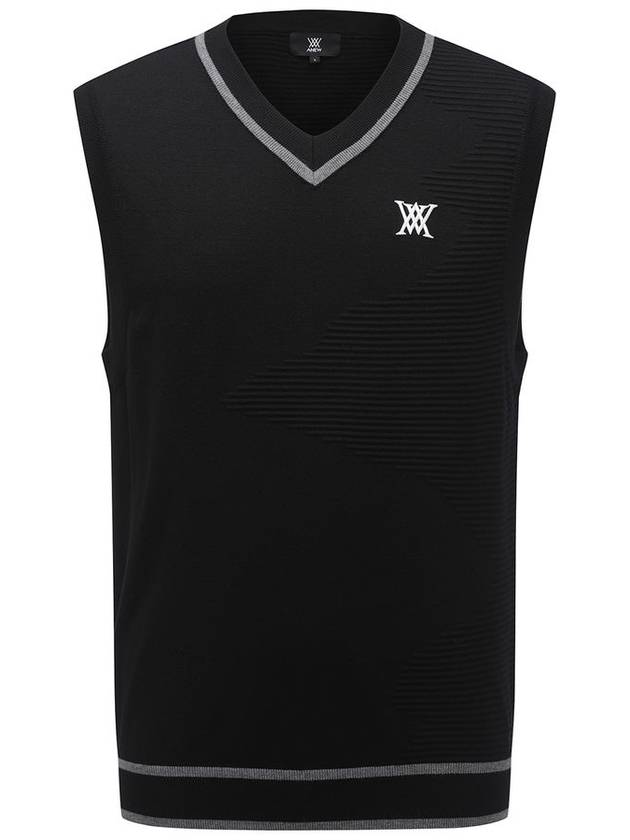 Official MEN ESSENTIAL VEST BK - ANEWGOLF - BALAAN 1