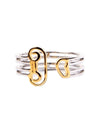 column ring silver - ARIES - BALAAN 1