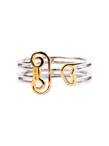 column ring silver - ARIES - BALAAN 1