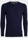 Knit MERINO WOOL BLEND CREWNECK SWEATER G4MA23S300 TWLT Men's Merino Wool Blend Crew Neck Sweater - G/FORE - BALAAN 2