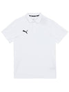 Team Goal Casual Polo Short Sleeve 65860504 White R - PUMA - BALAAN 1