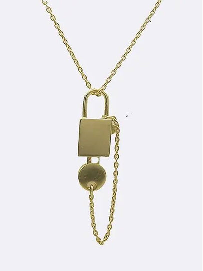 11032563 0004 pk 15233 18K Gold Lock and Key Necklace - TASAKI - BALAAN 2