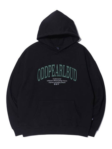 Arc Logo Hoodie Black - ODDPEARL - BALAAN 1