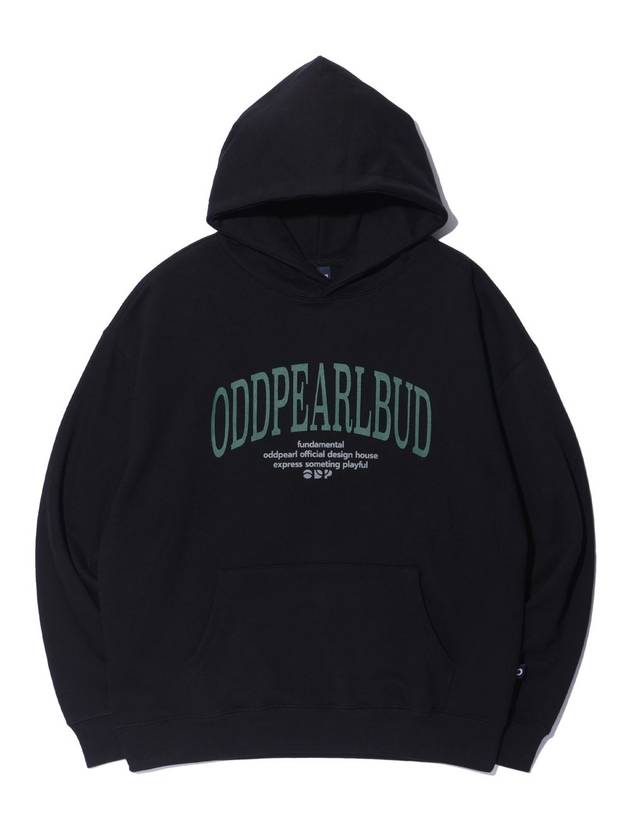 Arc Logo Hoodie Black - ODDPEARL - BALAAN 2