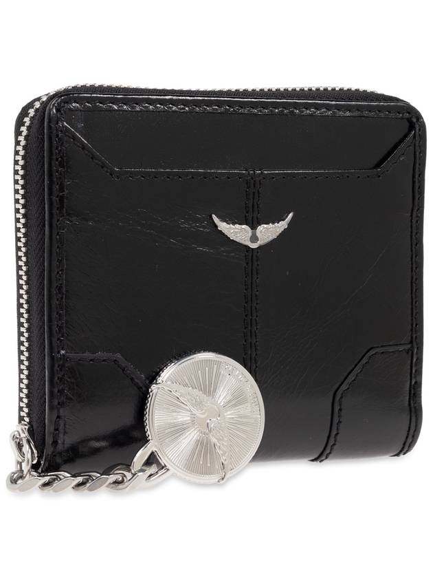 Zadig & Voltaire Wallet With Logo, Women's, Black - ZADIG & VOLTAIRE - BALAAN 4