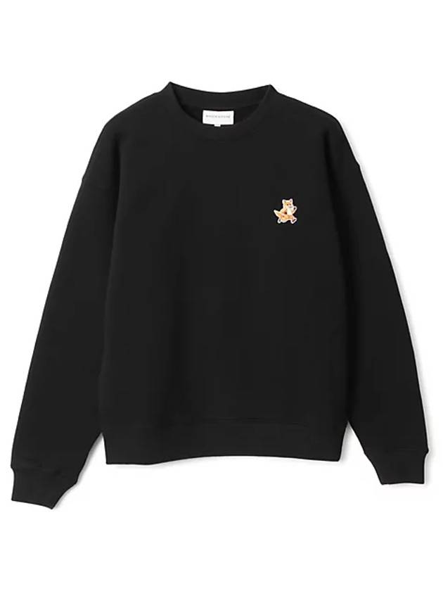 Speedy Fox Patch Comfort Sweatshirt Navy - MAISON KITSUNE - BALAAN 7