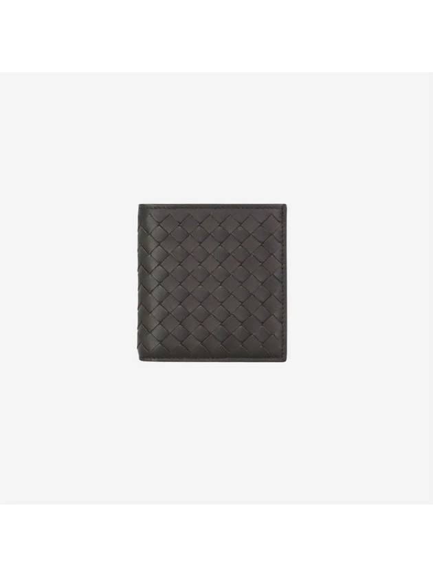 Intrecciato Small Folder Half Wallet Brown - BOTTEGA VENETA - BALAAN 6